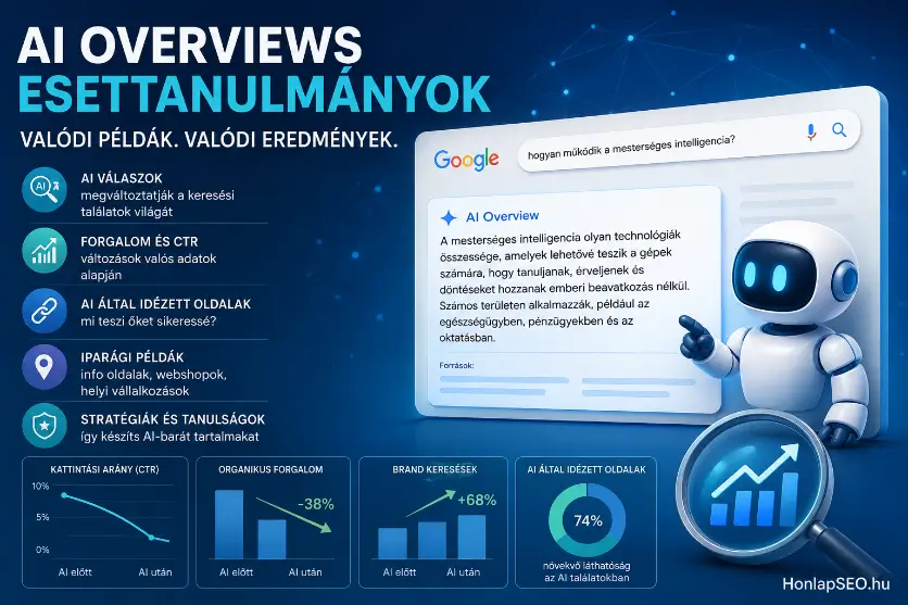 AI Overviews esettanulmányok