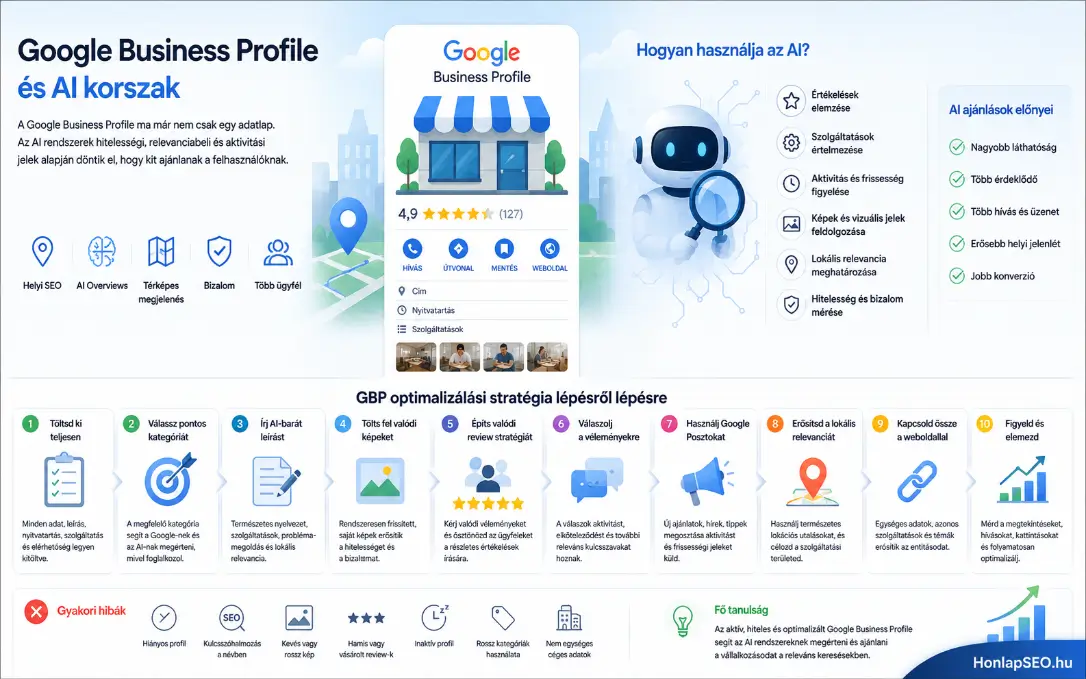 Google Business Profile jelentősége és az AIO