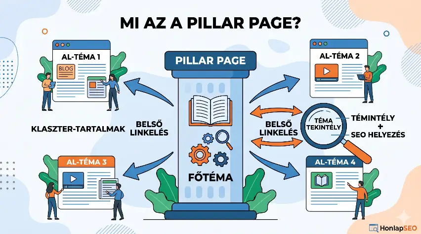 Mi az a pillar page, illetve a corner stone tartalom?