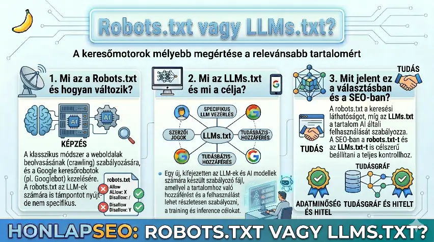 Robots.txt vagy LLMs.txt?