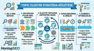 Topic cluster stratégia készítése