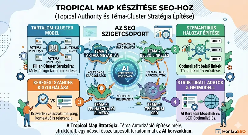 Hogyan készíts topical mapet, amelyet a Google és az AI is könnyen értelmez?