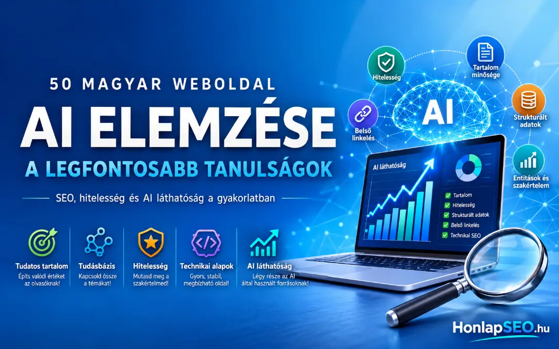 50 magyar weboldal AI elemzése