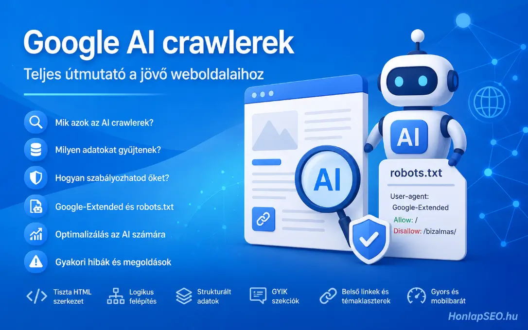 Google AI crawler útmutató