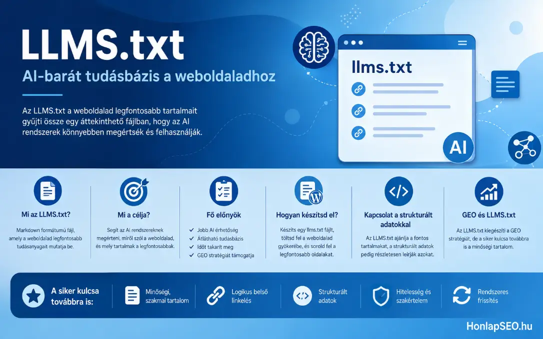 LLMS.txt útmutató