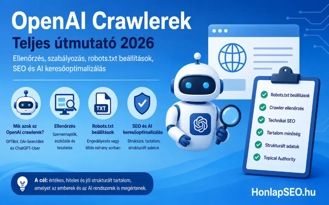OpenAI crawler útmutató
