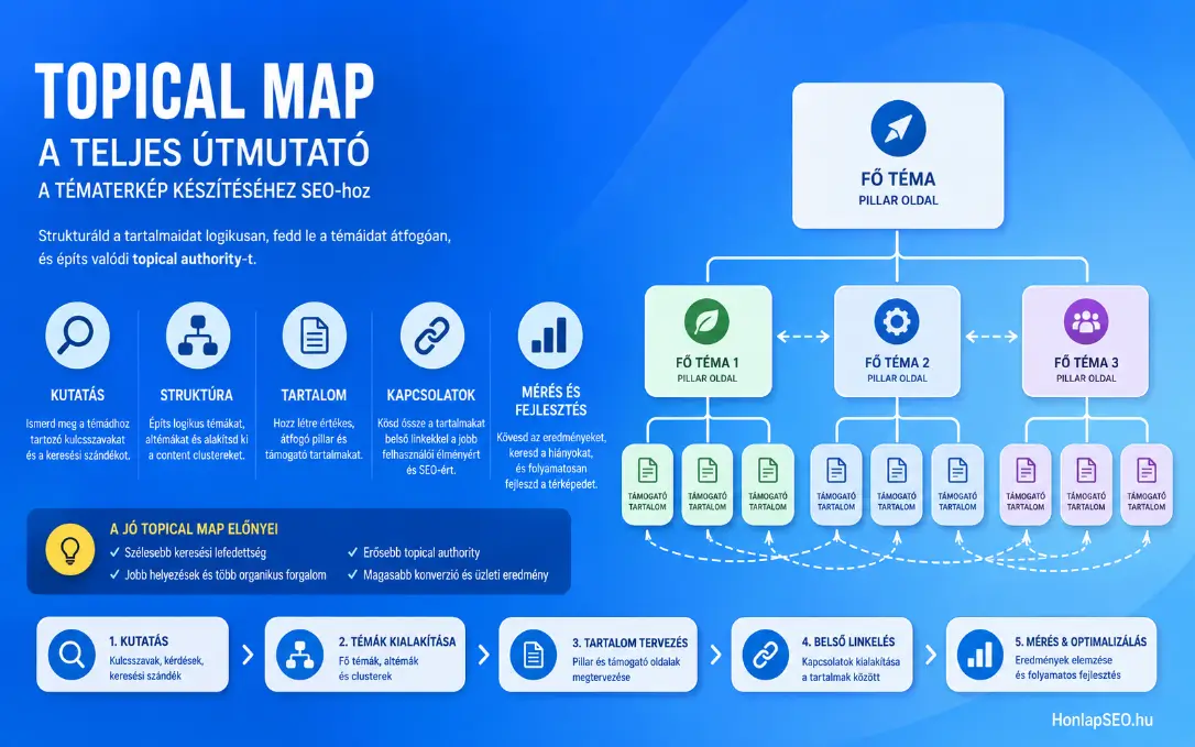 Topical map készítése SEO projektekhez