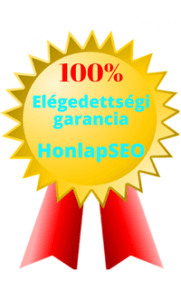 100% elégedettségi garancia a HonlapSEO- tól